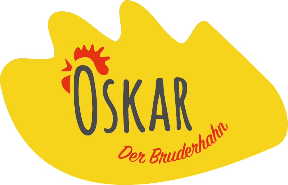 Logo Oskar – Der Bruderhahn